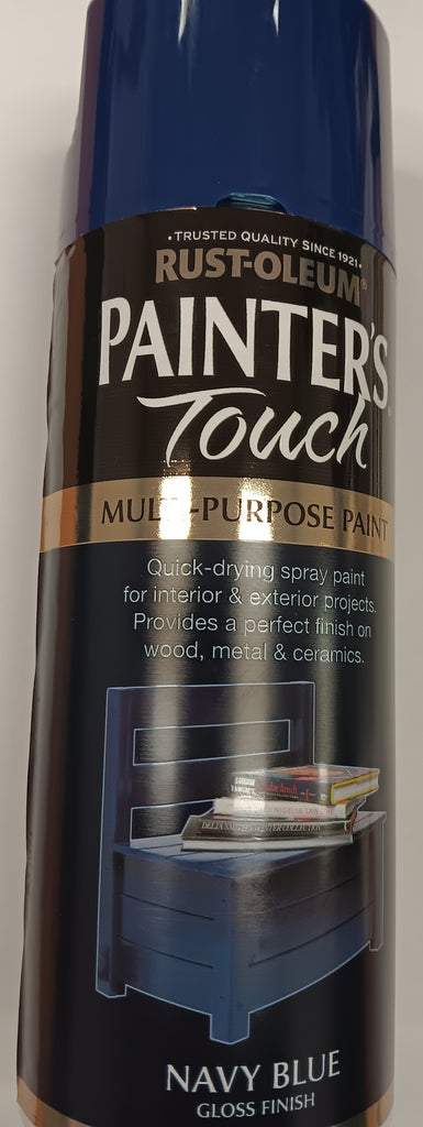 Rust-oleum Painters Touch Navy Blue Spray Paint 400ml
