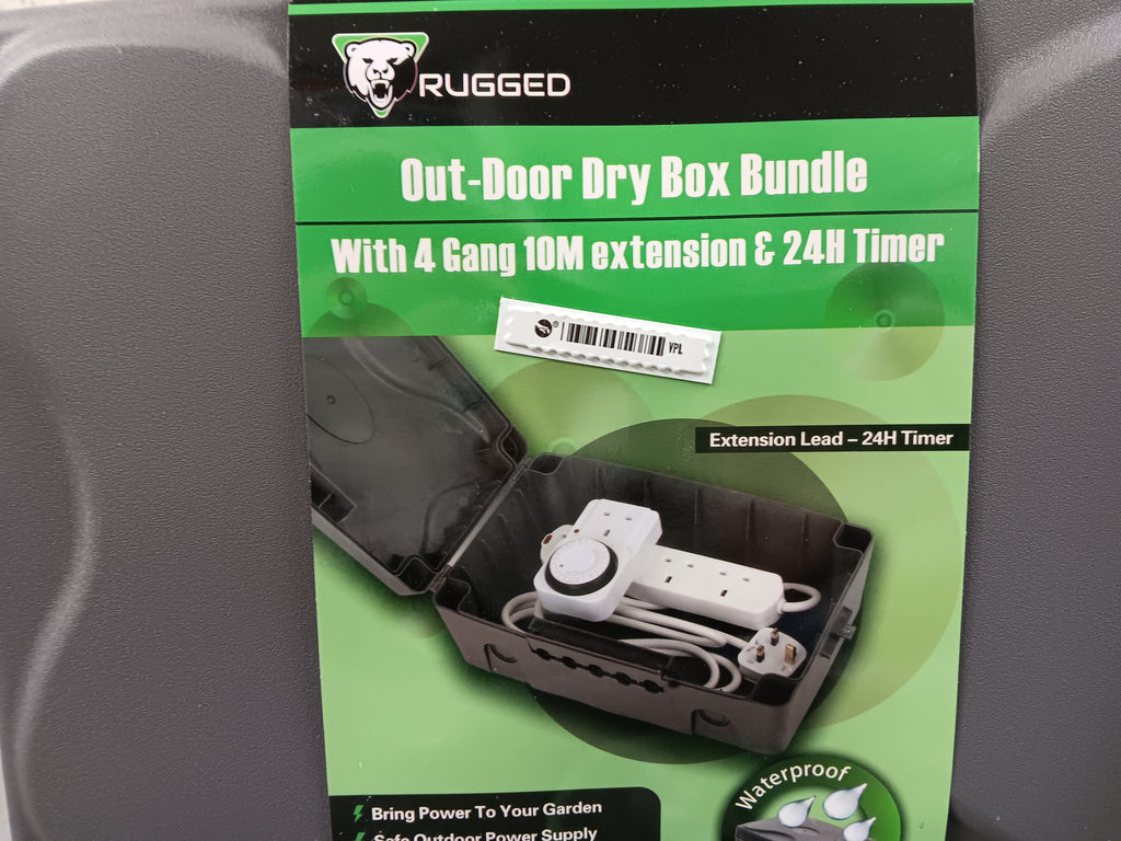 Rugged Outdoor Extension Lead Dry Box Bundle