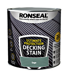 Ronseal Ultimate Sage Decking Stain 2.5lt