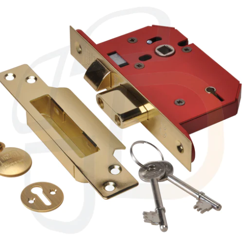 Union 5 Lever Sashlock Y2205S-PB-2.5