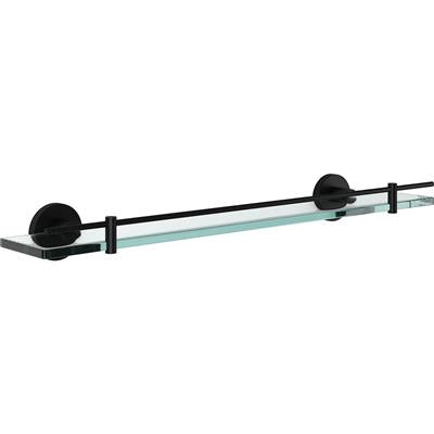 Tema Malmo glass shelf black
