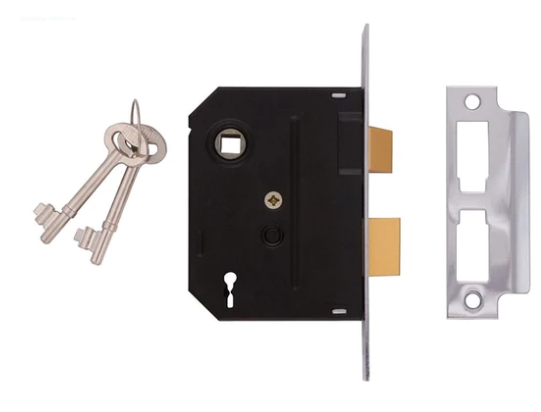 Union 2 Lever Mortice Lock Y2295-CH-2.5