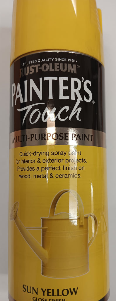 Rust-oleum Painters Touch Sun Yellow Spray Paint 400ml