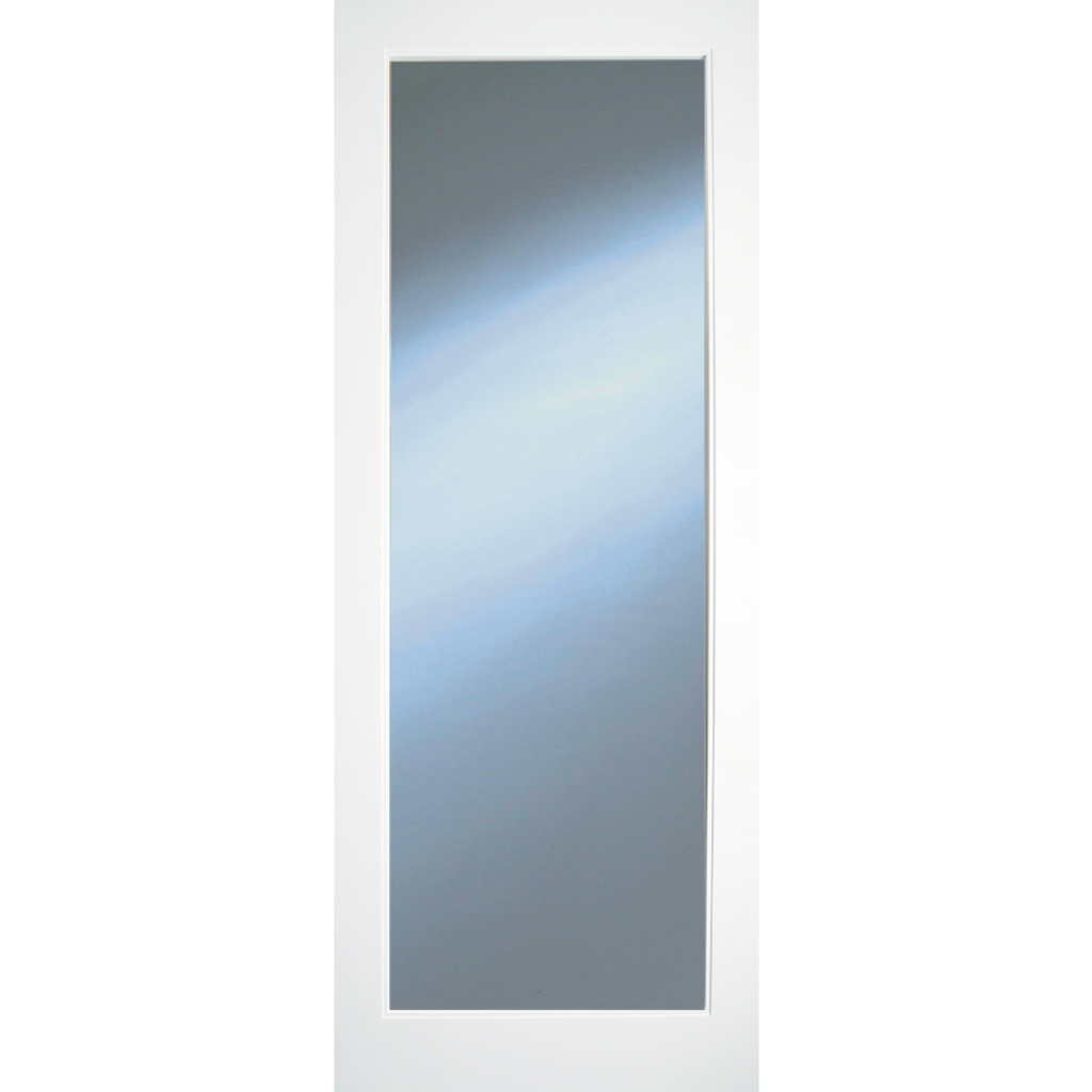 Kenmore 78"x28" White Primed Clear Glazed Door