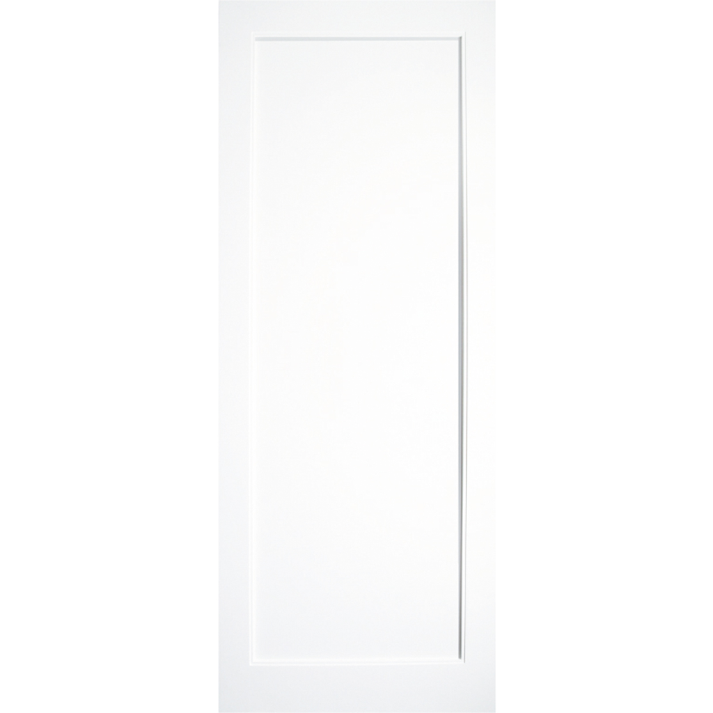 Kenmore 80"x32" White Primed Single Panel Door