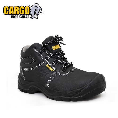 Cargo Safety Boots Black Size 11