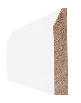 Indoors Primed 6 Inch Chamfered Skirting 19X144X3.6M