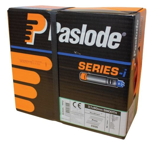 Paslode 3,1 x 90mm Smooth Bright Nails 2200 + 2