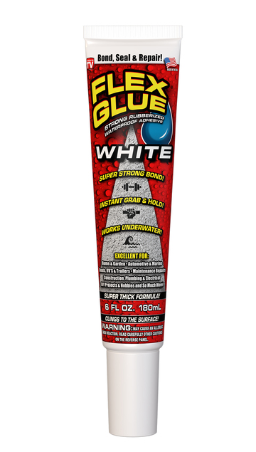Flex Glue White Waterproof Adhesive 180ml