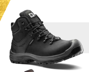 Hiker Boots Black Size 10