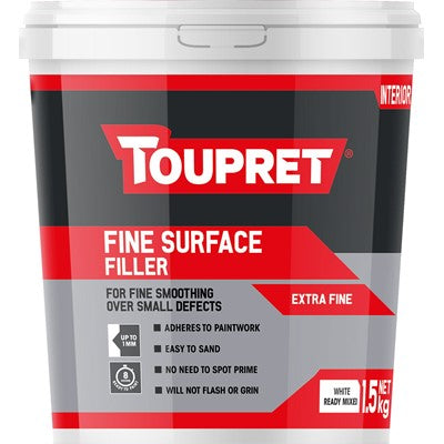Toupret Fine Surface Filler 1.5kg
