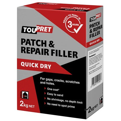 Toupret Patch & Repair Filler Quick Dry 2kg