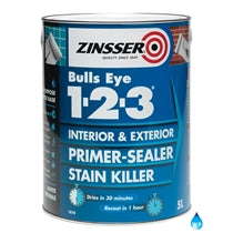 Zinsser Bulls Eye 1-2-3 Primer Sealer 2.5Lt