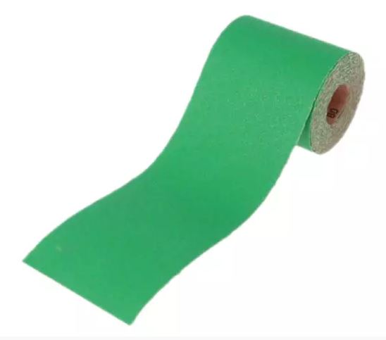 Sanding Paper Roll Green 115mm x 10m 80G