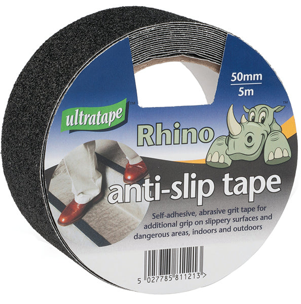 Rhino Anti Slip Tape Black 50mm X 5m
