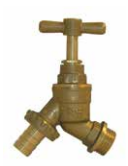 1/2" Hose Union Bibcock Outside Tap