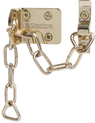 Sterling Heavy Duty Door Chain Brass