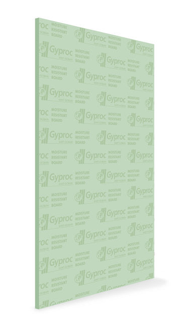 Gyproc Moisture Resistant Plasterboard 8x4x1/2