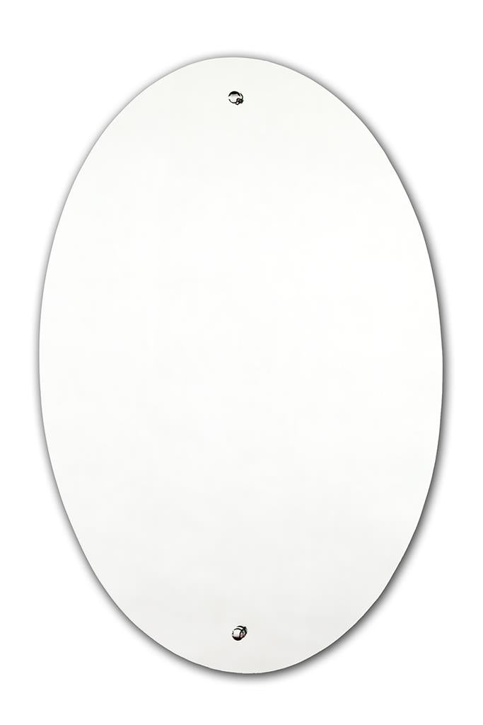 Tema surefix pre drilled mirror oval 60x40cm