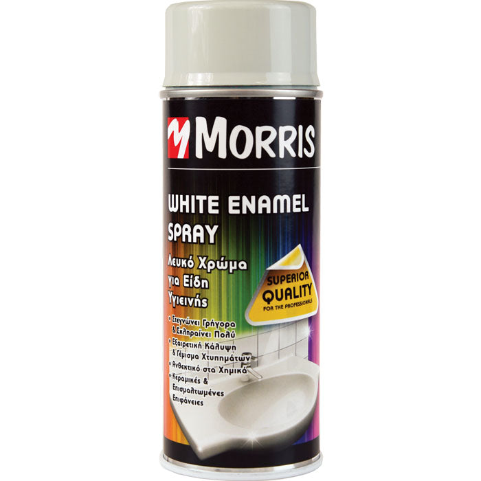 Morris White Enamel Spray 400ml