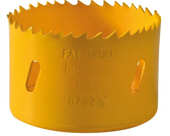Faithfull Bi-Metal Cobalt Holesaw 70mm