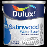 Dulux Water Based Satinwood (750ml) Pure White