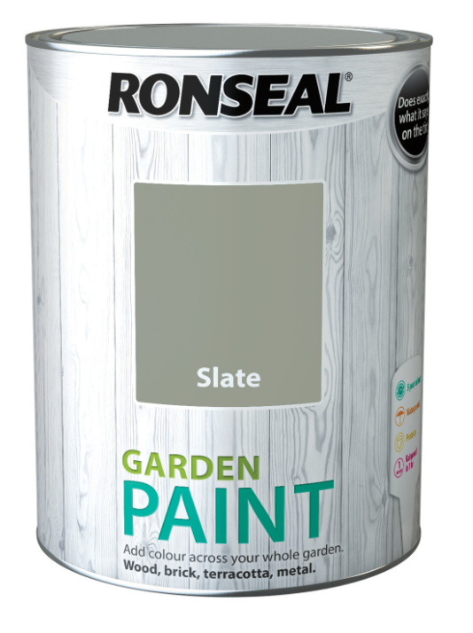 Ronseal Garden Paint Slate 750ml