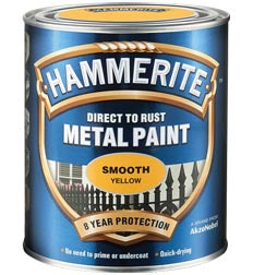 Hammerite Smooth Silver Metal Paint 2.5L