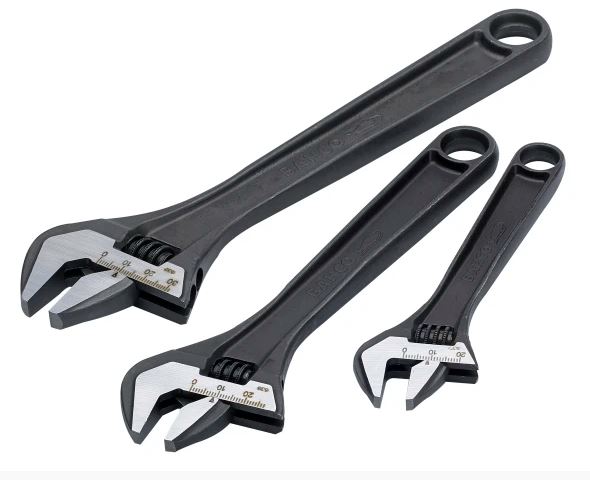 Bahco 3 Piece Adjustable Wrench Set